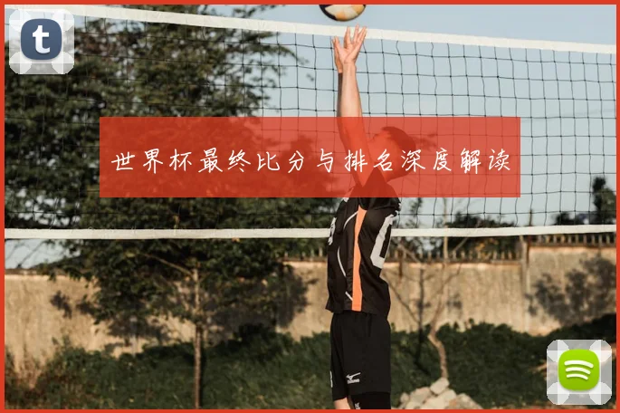 世界杯最终比分与排名深度解读